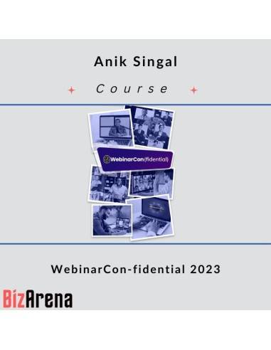 an image of Anik Singal - WebinarCon-fidential 2023 