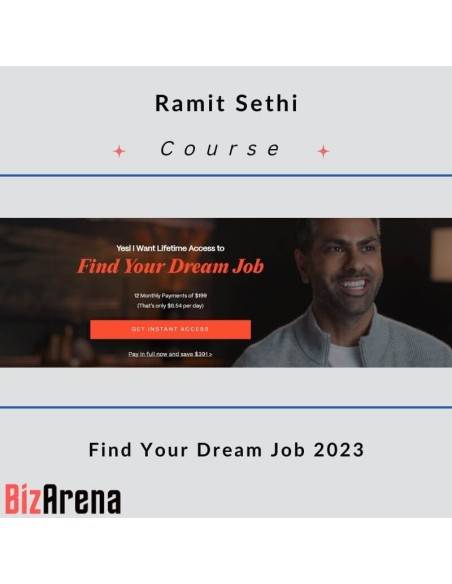 an image of Ramit Sethi - Find Your Dream Job 2023 