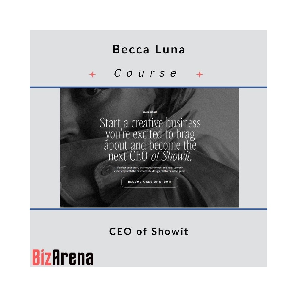 Becca Luna - CEO of Showit
