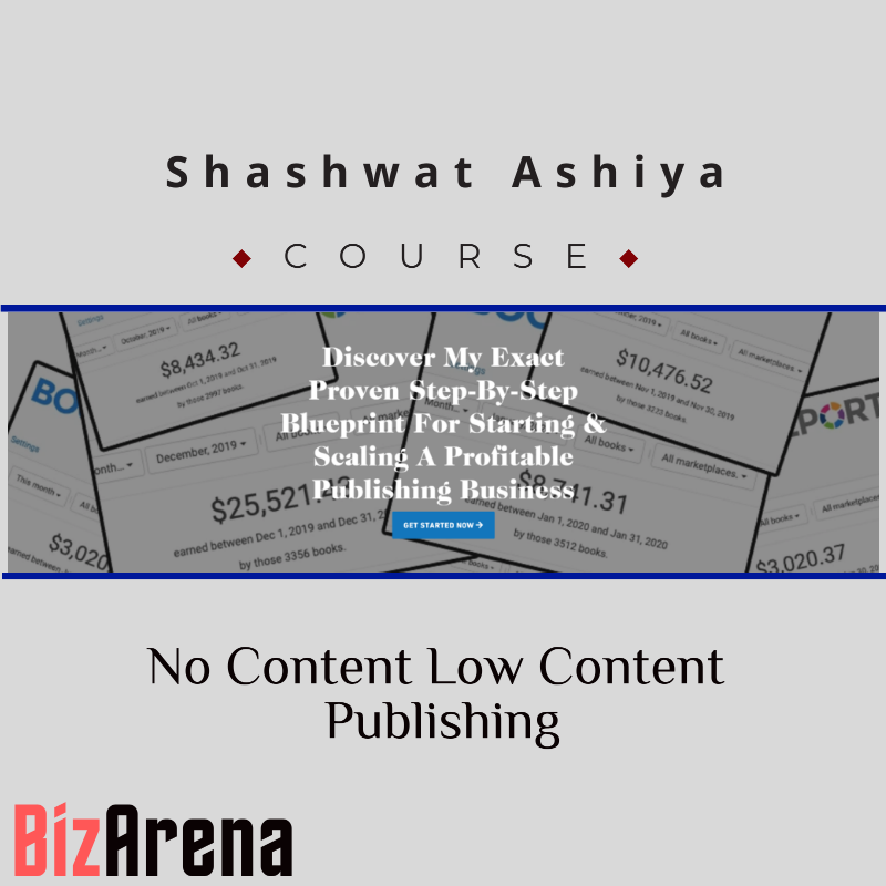 an image of Shashwat Ashiya ? No Content Low Content Publishing 
