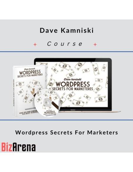 an image of Dave Kamniski - Wordpress Secrets For Marketers 