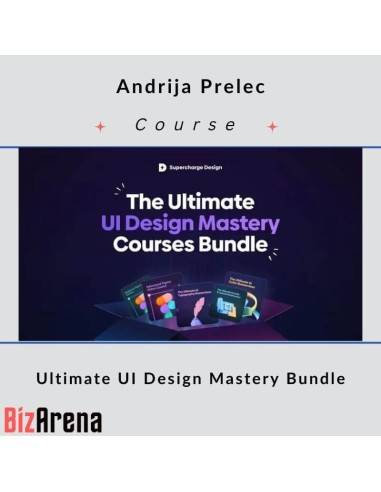an image of Andrija Prelec - Ultimate UI Design Mastery Bundle 