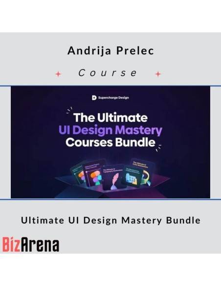 an image of Andrija Prelec - Ultimate UI Design Mastery Bundle 