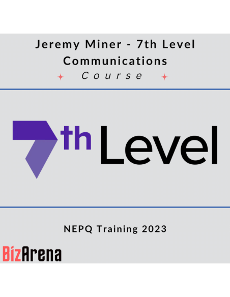 an image of Jeremy Miner - 7th Level Communications - NEPQ Training 2023 