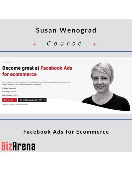 an image of Susan Wenograd (CXL) - Facebook Ads for Ecommerce 