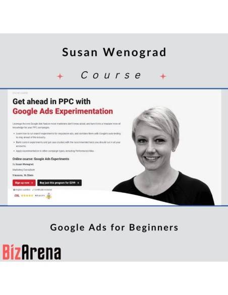 an image of Susan Wenograd (CXL) - Google Ads Experiments 