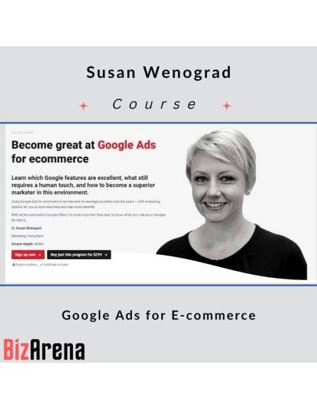 an image of Susan Wenograd (CXL) - Google Ads for E-commerce 