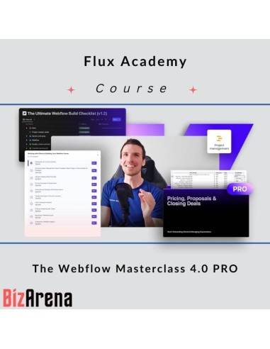 an image of Flux Academy - The Webflow Masterclass 4.0 PRO 