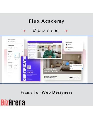 an image of Flux Academy - Figma for Web Designers 