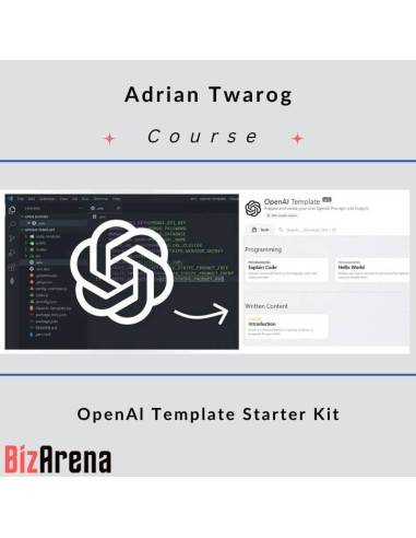 an image of Adrian Twarog - OpenAl Template Starter Kit for ChatGPT - GPT3 
