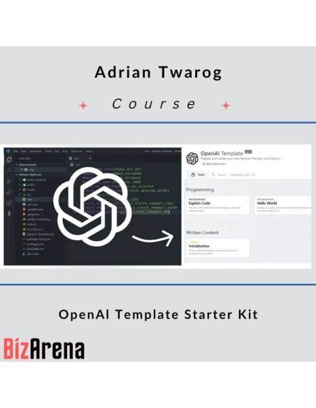 an image of Adrian Twarog - OpenAl Template Starter Kit for ChatGPT - GPT3 