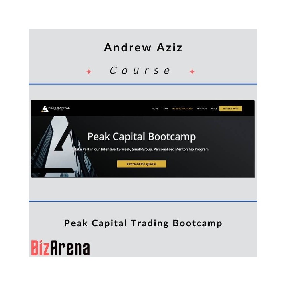 Andrew Aziz - Peak Capital Trading Bootcamp