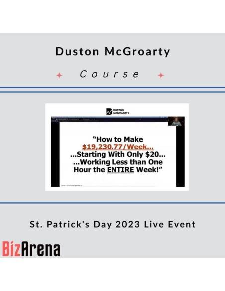 an image of Duston McGroarty - St. Patrick's Day 2023 Live Event 