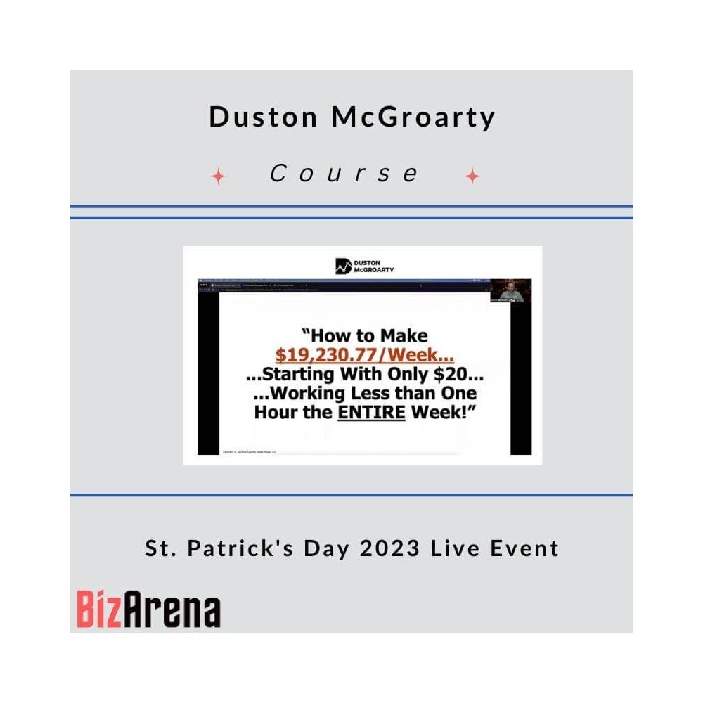 Duston McGroarty - St. Patrick's Day 2023 Live Event