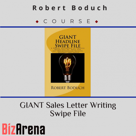 an image of Robert Boduch ? GIANT Sales Letter Writing Swipe File 