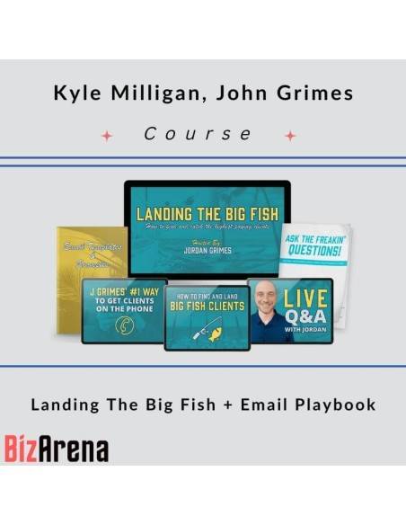 an image of Kyle Milligan and John Grimes ? Landing The Big Fish + Email Playbook 