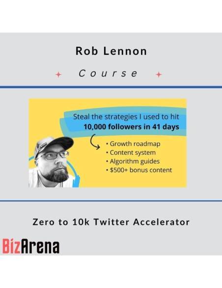 an image of Rob Lennon - Zero to 10k Twitter Accelerator 