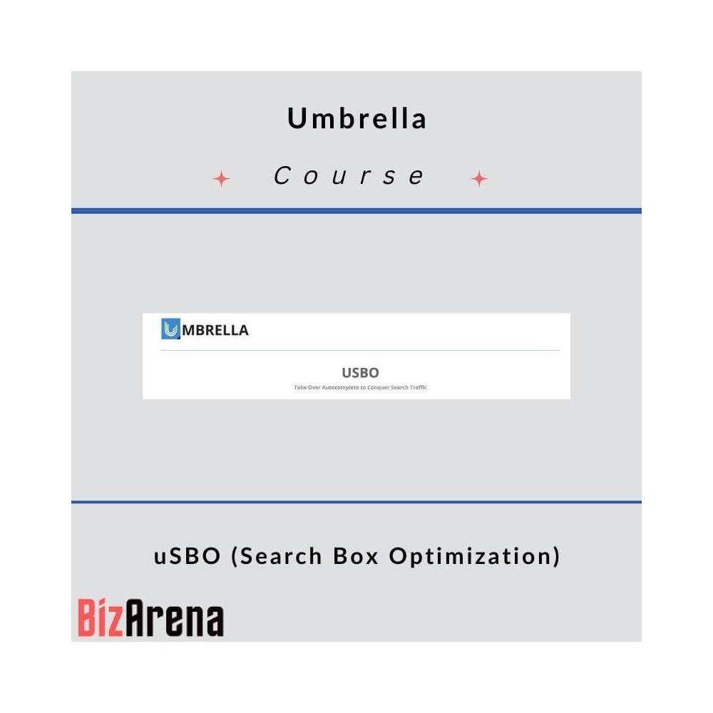 Umbrella - uSBO (Search Box Optimization)
