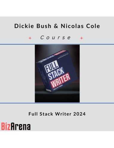 an image of Dickie Bush & Nicolas Cole - Full Stack Writer 2024 