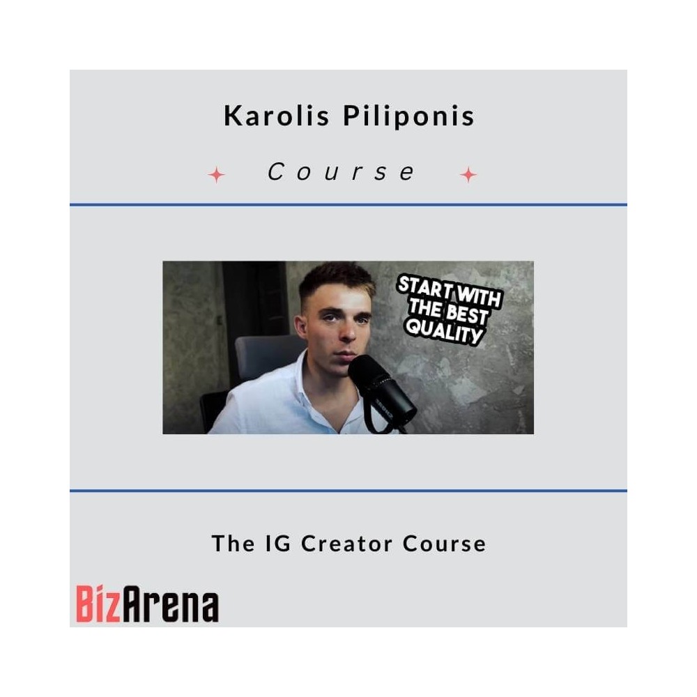 Karolis Piliponis - The IG Creator