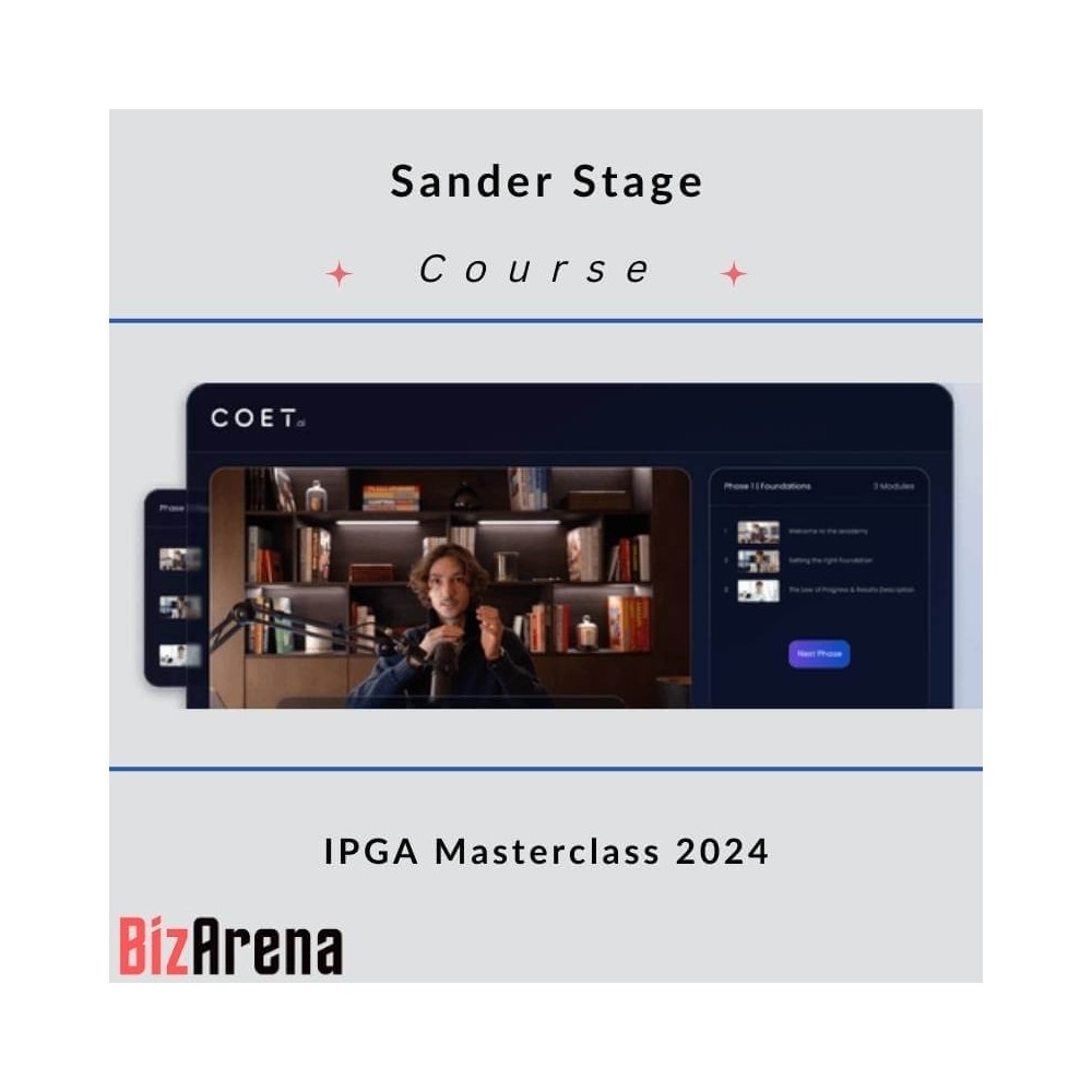 Sander Stage - IPGA Masterclass 2024