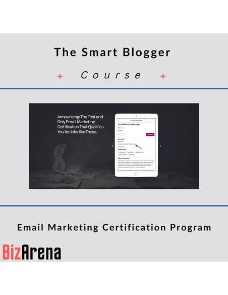 an image of The Smart Blogger - Email Marketing Certification Program 