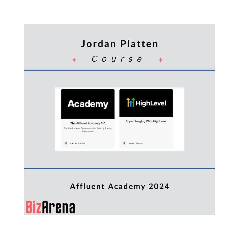 Jordan Platten - Affluent Academy 3.0