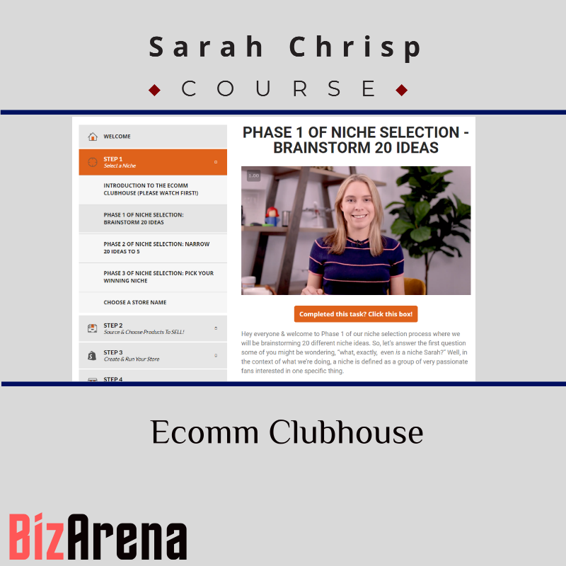an image of Sarah Chrisp ? Ecomm Clubhouse 