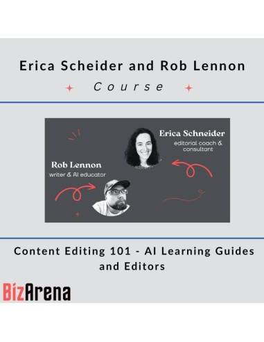 an image of Erica Scheider and Rob Lennon - Content Editing 101 