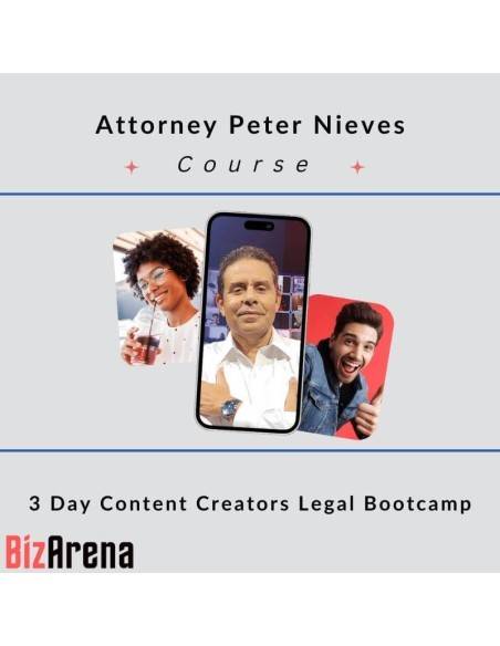 an image of Peter Nieves - 3 Day Content Creators Legal Bootcamp 