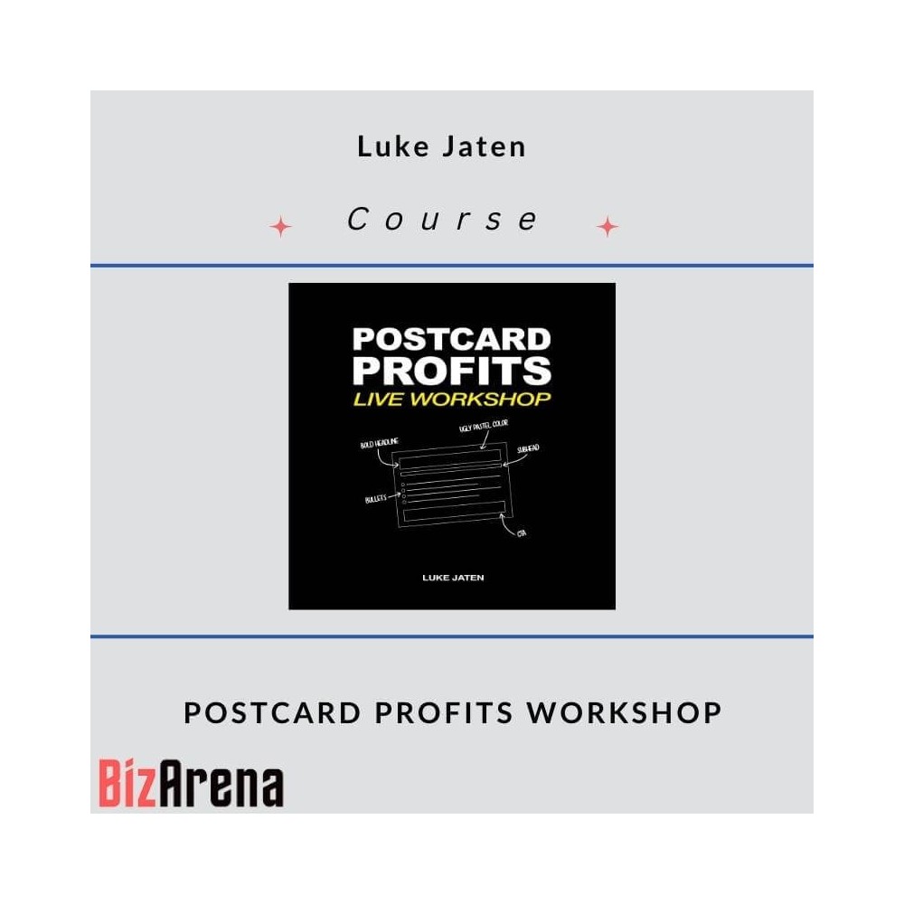 Luke Jaten - Postcard Profits Workshop