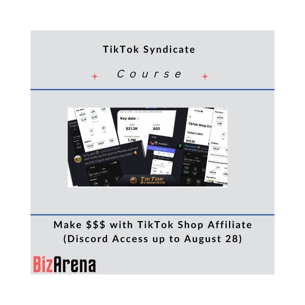 TikTok Syndicate 2.0 - Make $$$ with TikTok Shop Affiliate