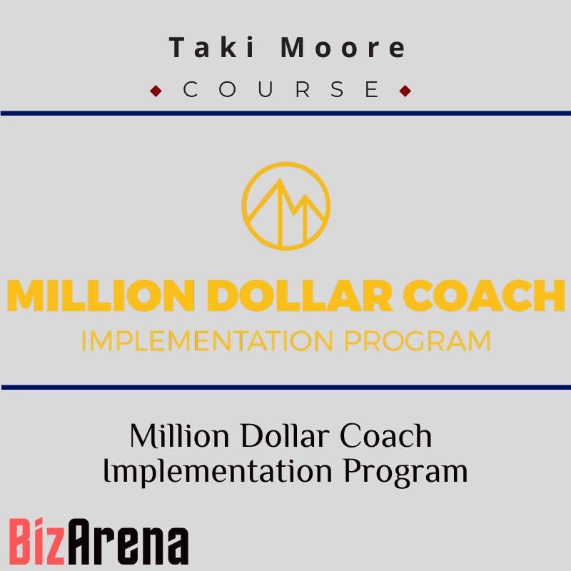 an image of Taki Moore ? Million Dollar Coach Implementation Program 