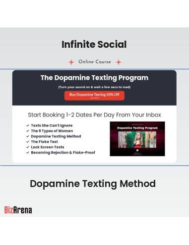 an image of Infinite Social - Dopamine Texting Method 