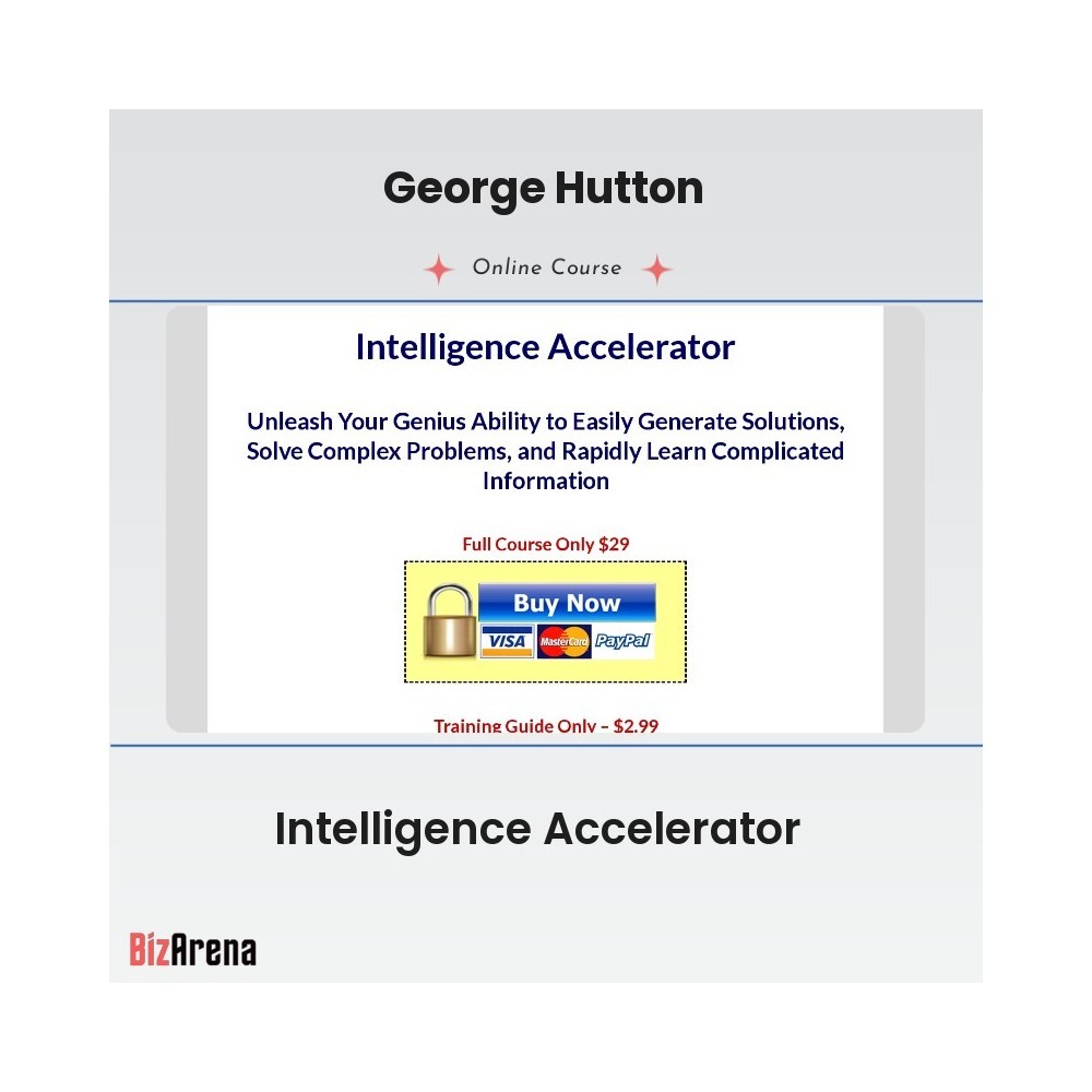 George Hutton - Intelligence Accelerator