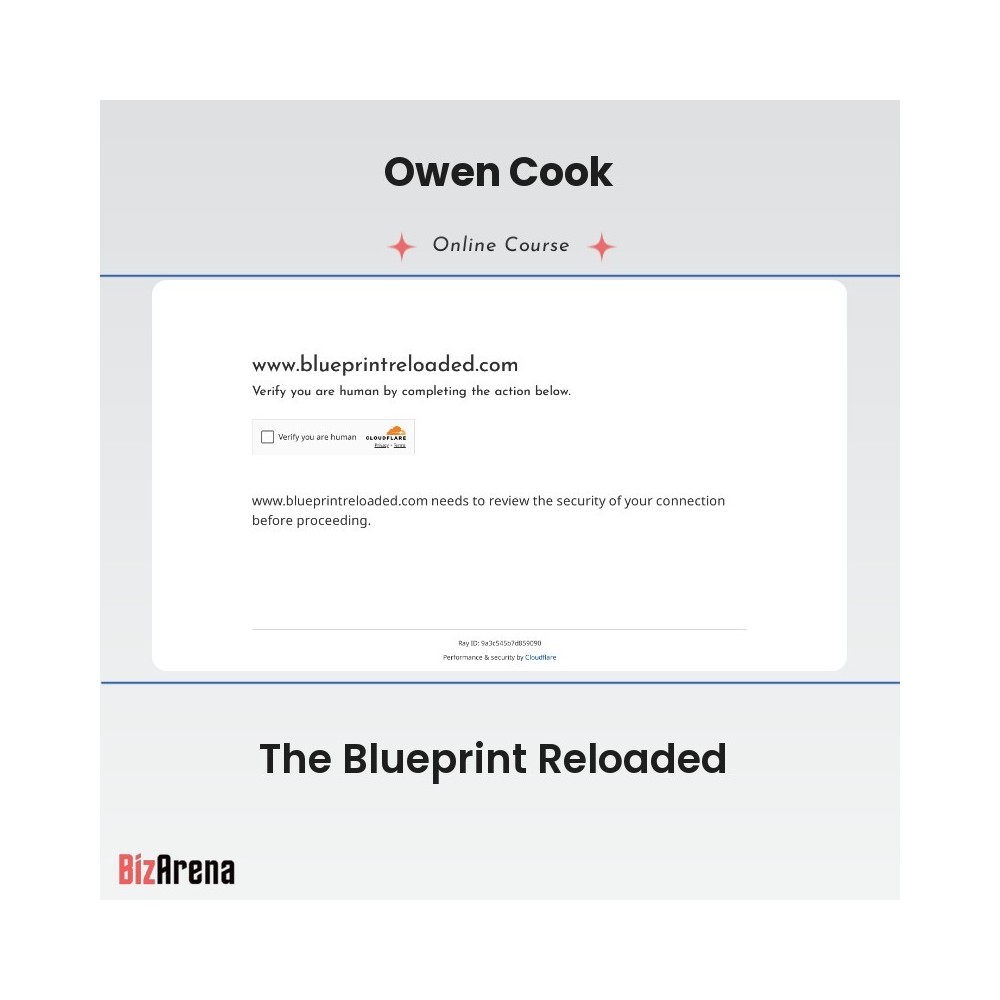 Owen Cook - The Blueprint Reloaded