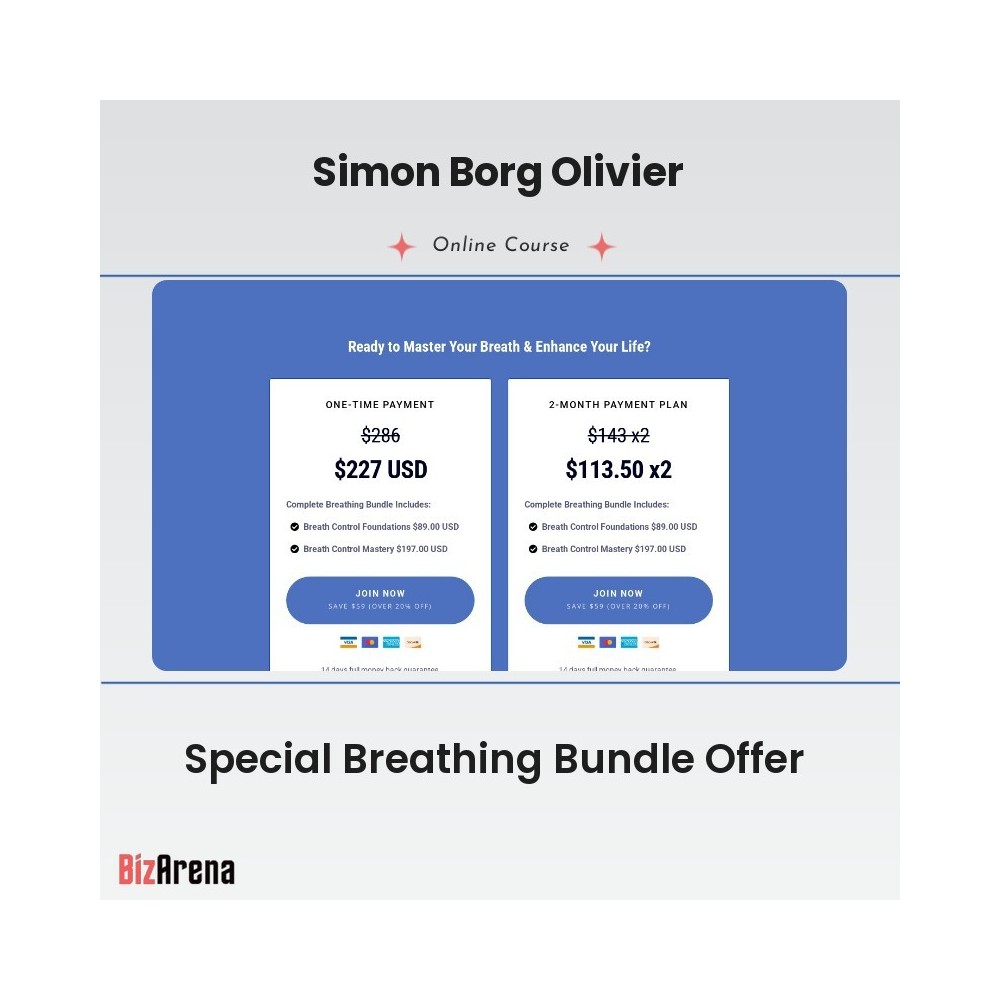 Simon Borg Olivier - Special Breathing Bundle Offer