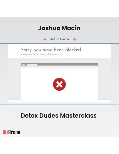an image of Joshua Macin - Detox Dudes Masterclass 