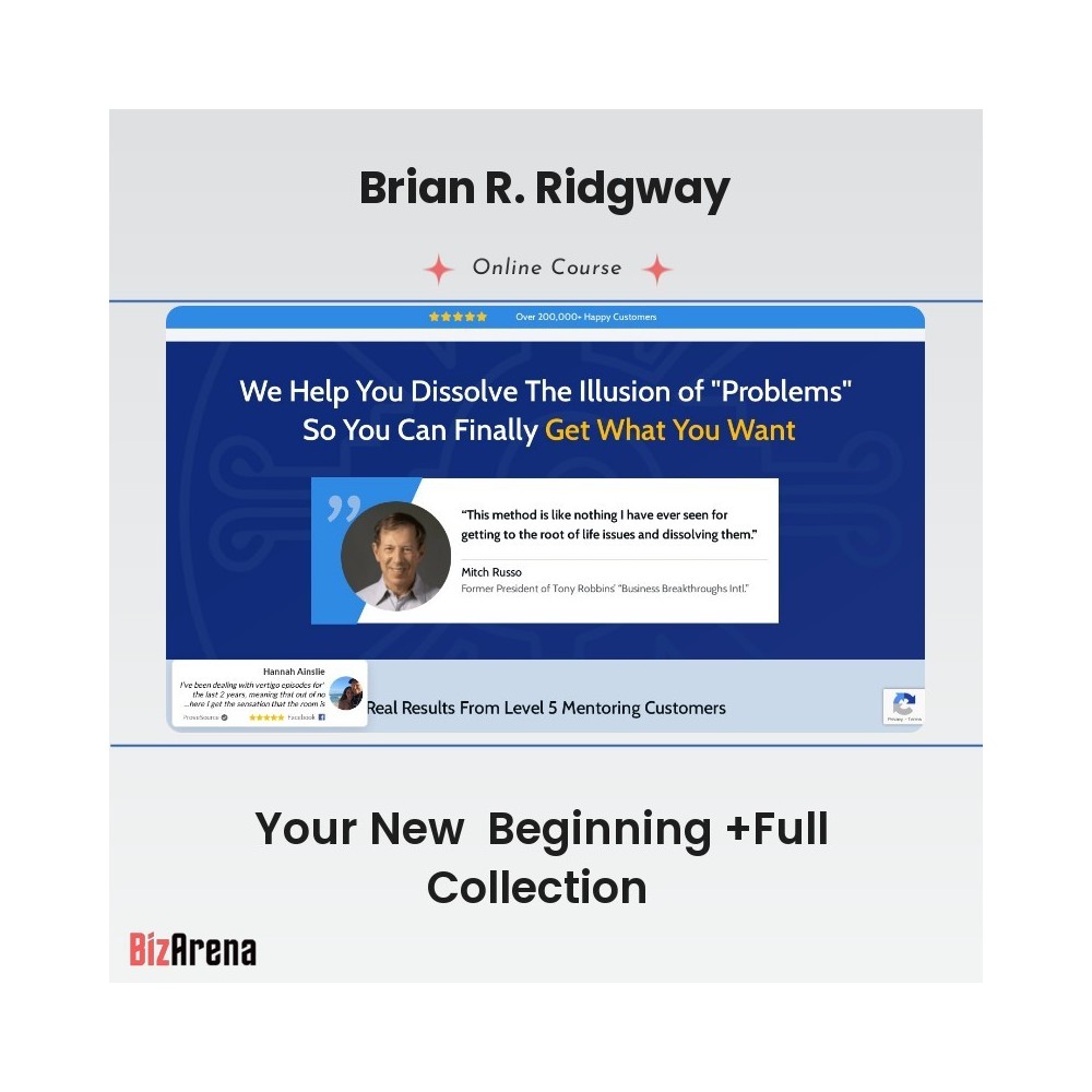 Brian R. Ridgway - Your New  Beginning + Full Collection