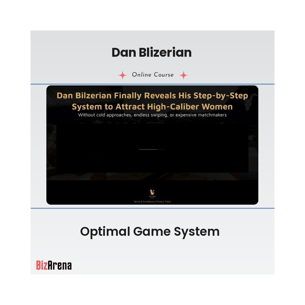 Dan Blizerian - Optimal Game System