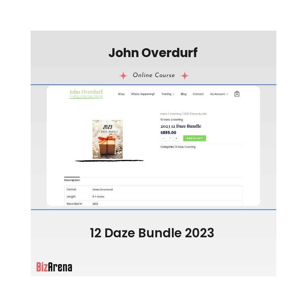 John Overdurf - 12 Daze Bundle 2023
