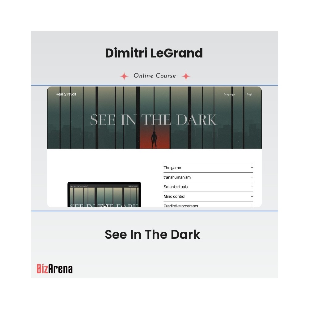 Dimitri LeGrand - See In The Dark