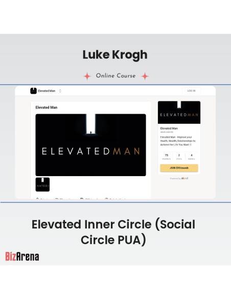 an image of Luke Krogh - Elevated Inner Circle (Social Circle PUA) 