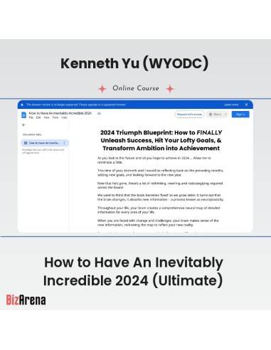 an image of Kenneth Yu (WYODC) - How to Have An Inevitably Incredible 2024 (Ultimate) 