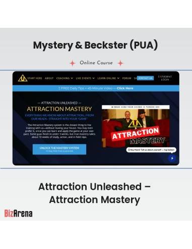 an image of Mystery & Beckster (PUA) - Attraction Unleashed ? Attraction Mastery 