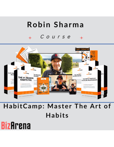 an image of Robin Sharma - HabitCamp - Master The Art of Habits 