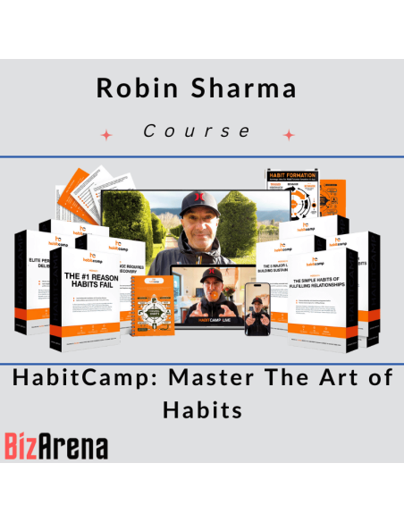 an image of Robin Sharma - HabitCamp - Master The Art of Habits 