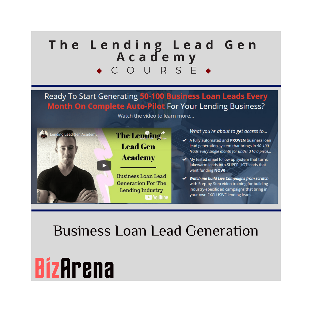 The Lending Lead Gen Academy ? Business Loan Lead Generation