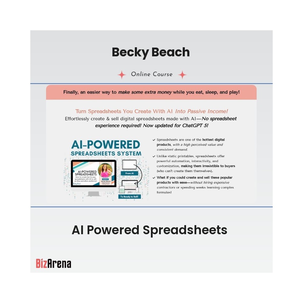 Becky Beach - AI Powered Spreadsheets