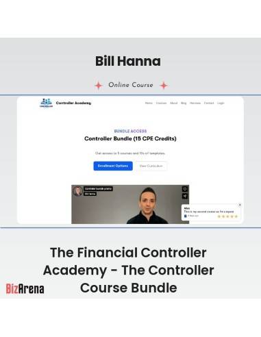 an image of Bill Hanna  - The Financial Controller Academy - The Controller Course Bundle 
